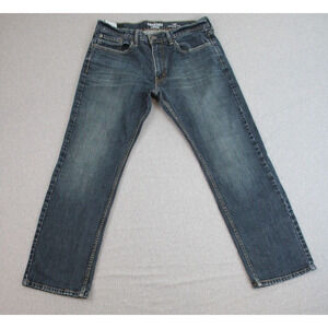 DENIZEN from Levis Jeans Mens W34 L30 Blue Denim 285 Relaxed Fit Mid Rise